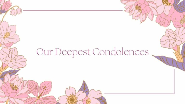 Sympathy Words To Convey Your Condolences