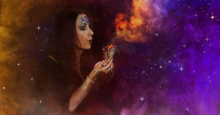 Sage Goddess Smudging Protocol for clearing sacred space