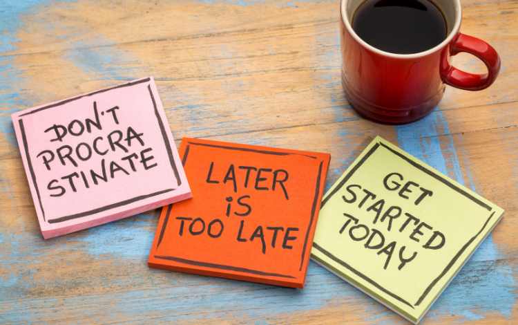5 Ways to Stop Procrastinating and Putting Off Things