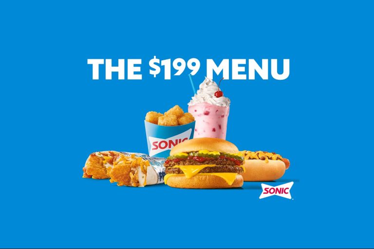 Here’s What’s on Sonic’s New $1.99 Value Menu