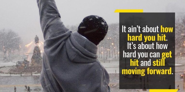 Rocky Balboa Motivational Speech to His Son