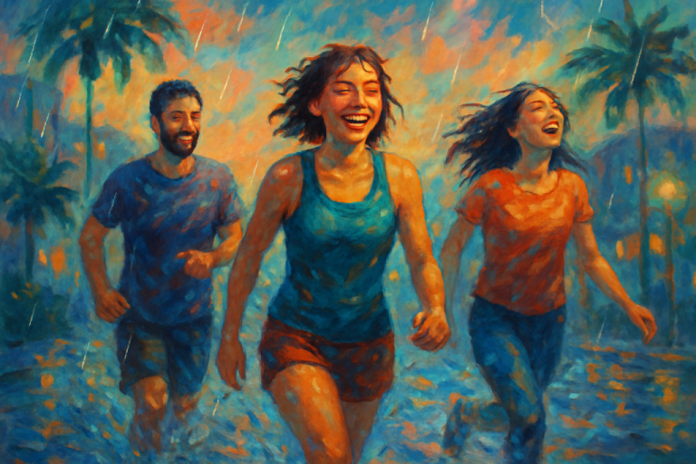 What Would Make the Better Story? (Why I Chose the Rain)